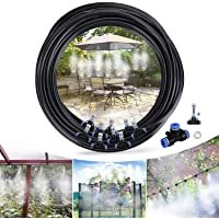 Los mejores  - Tencoz Sistema de Enfriamiento Nebulización- 10M 12 Boquilla Sistema de nebulización para Exteriores- Kit Nebulizadores…